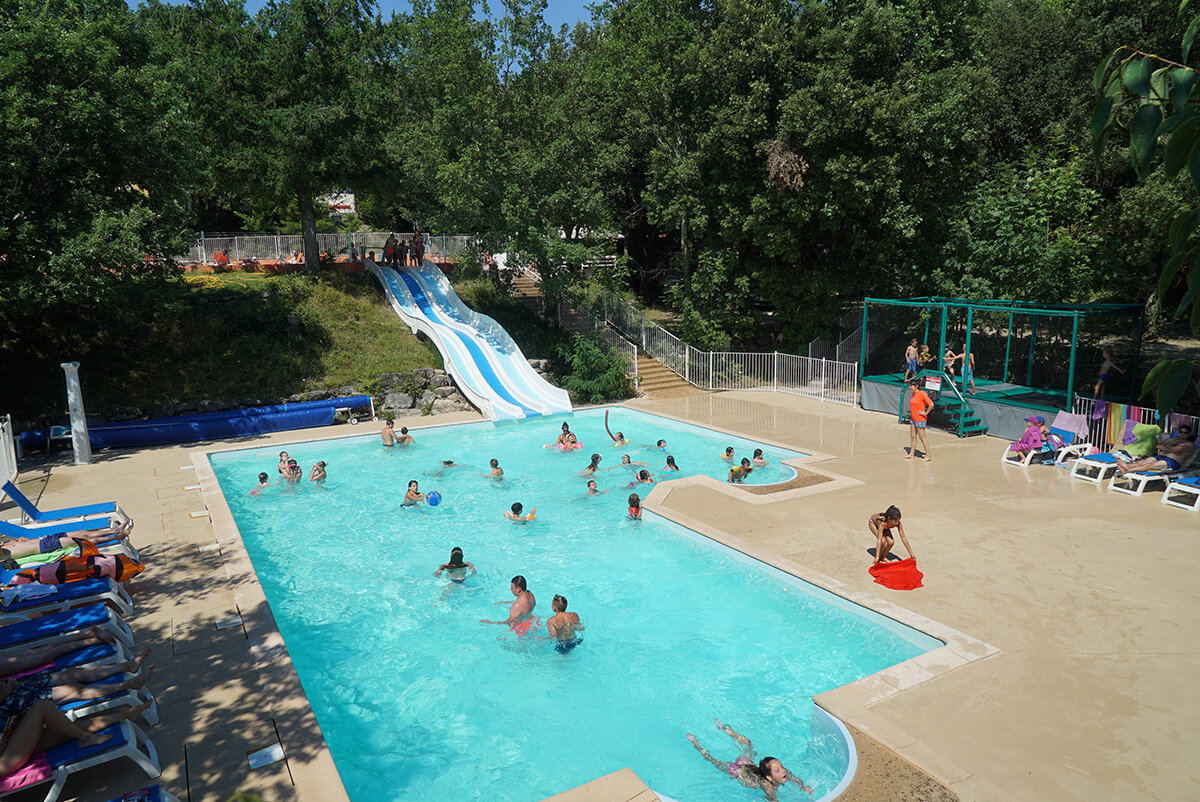 Camping Ardeche Avec Piscines Et Toboggans La Marette 3 étoiles