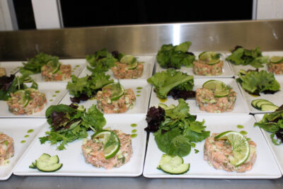 Het restaurant van de camping